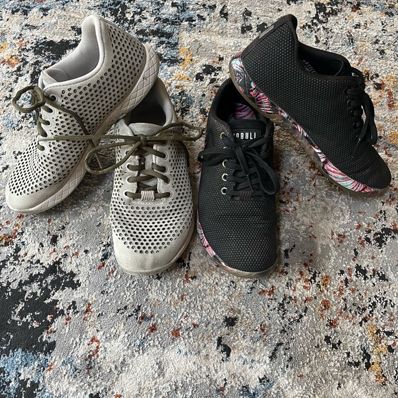 NOBULL Shoes 2 Pair No Bull Womens 85 Fitness Weight Lifting Shoes